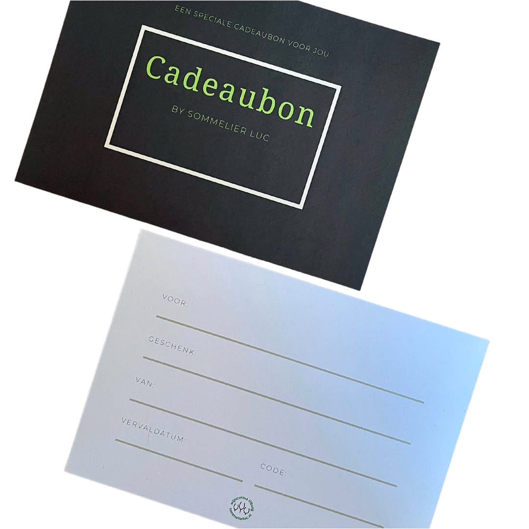 Cadeaubon Wijncursus Tilburg Cadeaubon